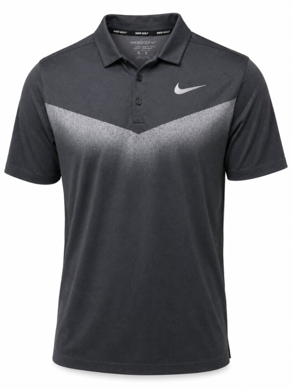 Nike Golf Dri-FIT Grey Colorblock Polo Men’s S